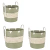 Best Bizzotto SET3 CESTA 2M THELMA VERDE SVAS