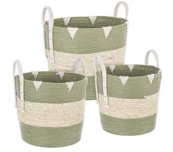 Best Bizzotto SET3 CESTA 2M THELMA VERDE SVAS