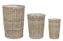 Sale Bizzotto SET3 CESTA RANDY TO GRIGIO