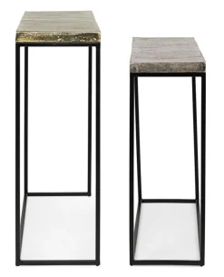 Sale Bizzotto SET2 CONSOLLE IN METALLO - AMIRA