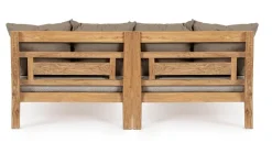 Outlet Bizzotto SET2 LOUNGE C-C BALI NATURAL - FSC