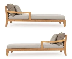 Outlet Bizzotto SET2 LOUNGE C-C BALI NATURAL - FSC