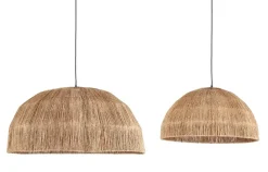 New Bizzotto SET2 PARALUME LAMPADARIO PHETRA NATURALE