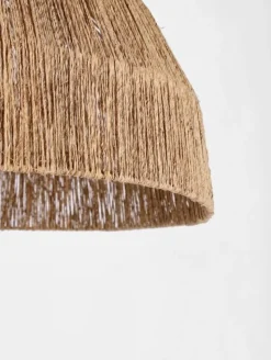 New Bizzotto SET2 PARALUME LAMPADARIO PHETRA NATURALE