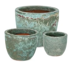 Discount Bizzotto SET3 P.VASO DUYEN SVAS VERDE