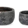 Hot Bizzotto SET2 P.VASO DUYEN TO ANTRACITE
