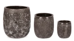 Best Bizzotto SET3 P.VASO DUYEN TO RUSTY