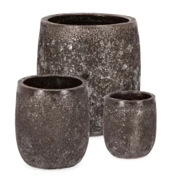 Best Bizzotto SET3 P.VASO DUYEN TO RUSTY