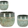 Sale Bizzotto SET3 P.VASO DUYEN TO VERDE GIADA