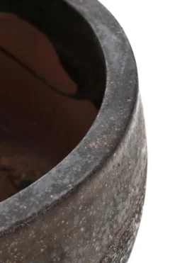 New Bizzotto SET2 P.VASO DUYEN TONDO BASSO RUSTY