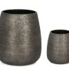 Hot Bizzotto SET2 P.VASO EMEI ALTO GRIGIO