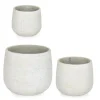 Best Bizzotto SET3 P.VASO EMEI BASSO BEIGE