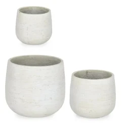 Best Bizzotto SET3 P.VASO EMEI BASSO BEIGE