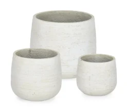 Best Bizzotto SET3 P.VASO EMEI BASSO BEIGE