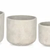 Sale Bizzotto SET4 P.VASO MEILI TONDO BEIGE