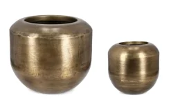 Sale Bizzotto SET2 P.VASO NADU DORATO