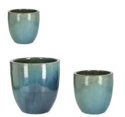 Best Bizzotto SET3 P.VASO QUANG ALTO BLU