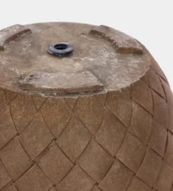 Hot Bizzotto SET2 P.VASO RHOMBUS BOMB ALTO RUSTY