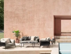 Hot Bizzotto SET3 P.VASO RIBBED TO TERRACOTTA