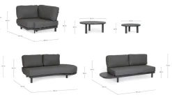 Online Bizzotto SET SALOTTO ANG. C-C HERCULES ANTR. WG21