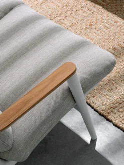 Outlet Bizzotto SET4 SALOTTO C-C IBISCO BIANCO WG20