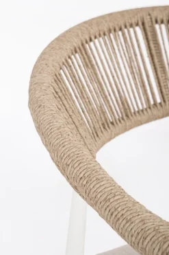 New Bizzotto SET4 SALOTTO C-C JANDIA BIANCO/BEIGE