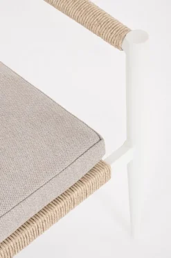 New Bizzotto SET4 SALOTTO C-C JANDIA BIANCO/BEIGE