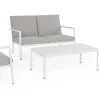 Sale Bizzotto SET4 SALOTTO C-C KONNOR BIANCO CX21