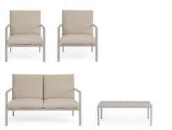 New Bizzotto SET4 SALOTTO C-C KONNOR RASTIN