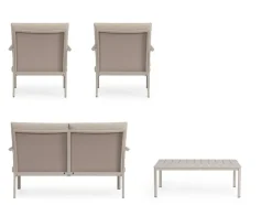 New Bizzotto SET4 SALOTTO C-C KONNOR RASTIN