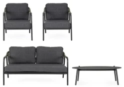 Online Bizzotto SET4 SALOTTO C-C MIRAVET ANT/VERDE