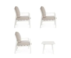 Online Bizzotto SET4 SALOTTO C-C NEBULA VAPOR YK15