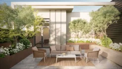 Outlet Bizzotto SET4 SALOTTO C-C OCEANA VAPOR YK15