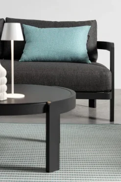 New Bizzotto SET4 SALOTTO IN CORDA PER ESTERNO ANTRACITE WG21 - PRESLEY