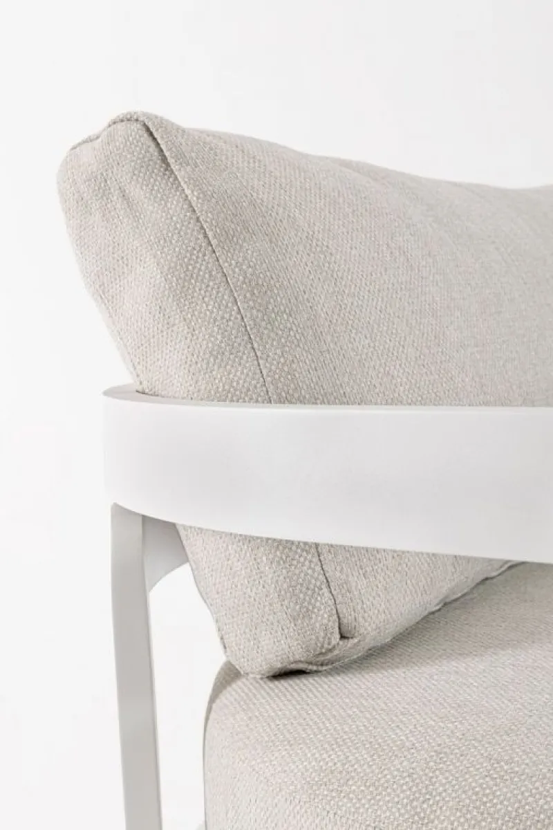 Online Bizzotto SET4 SALOTTO IN CORDA PER ESTERNO BIANCO WG20 - PRESLEY