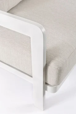 Online Bizzotto SET4 SALOTTO IN CORDA PER ESTERNO BIANCO WG20 - PRESLEY