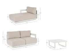 Online Bizzotto SET SALOTTO LOUNGE C-C MARIEL VAPOR YK15