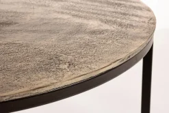 Clearance Bizzotto SET2 TAVOLINI IN ALLUMINIO X34 - AMIRA