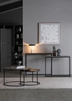 Clearance Bizzotto SET2 TAVOLINI IN ALLUMINIO X34 - AMIRA