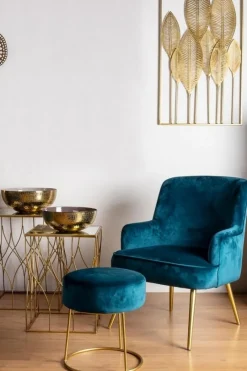 Outlet Bizzotto SET2 TAVOLINI IN METALLO J18 - ELENOR