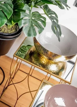 Outlet Bizzotto SET2 TAVOLINI IN METALLO J18 - ELENOR