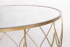 Clearance Bizzotto SET2 TAVOLINI IN METALLO J17 - ELENOR