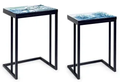 Best Bizzotto SET2 TAVOLINI IN METALLO K03 - REEF