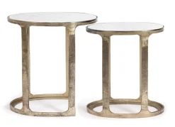 Outlet Bizzotto SET2 TAVOLINO JANIRA OV