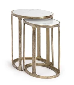 Outlet Bizzotto SET2 TAVOLINO JANIRA OV