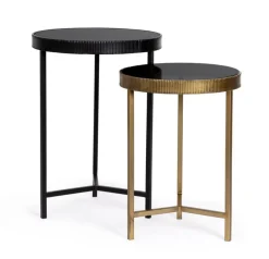 Clearance Bizzotto SET2 TAVOLINO YAMIR ALTO TO