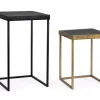 Clearance Bizzotto SET2 TAVOLINO YAMIR QU