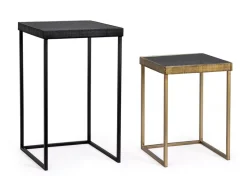 Clearance Bizzotto SET2 TAVOLINO YAMIR QU