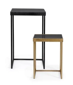 Clearance Bizzotto SET2 TAVOLINO YAMIR QU