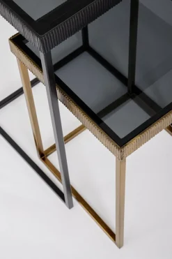 Clearance Bizzotto SET2 TAVOLINO YAMIR QU